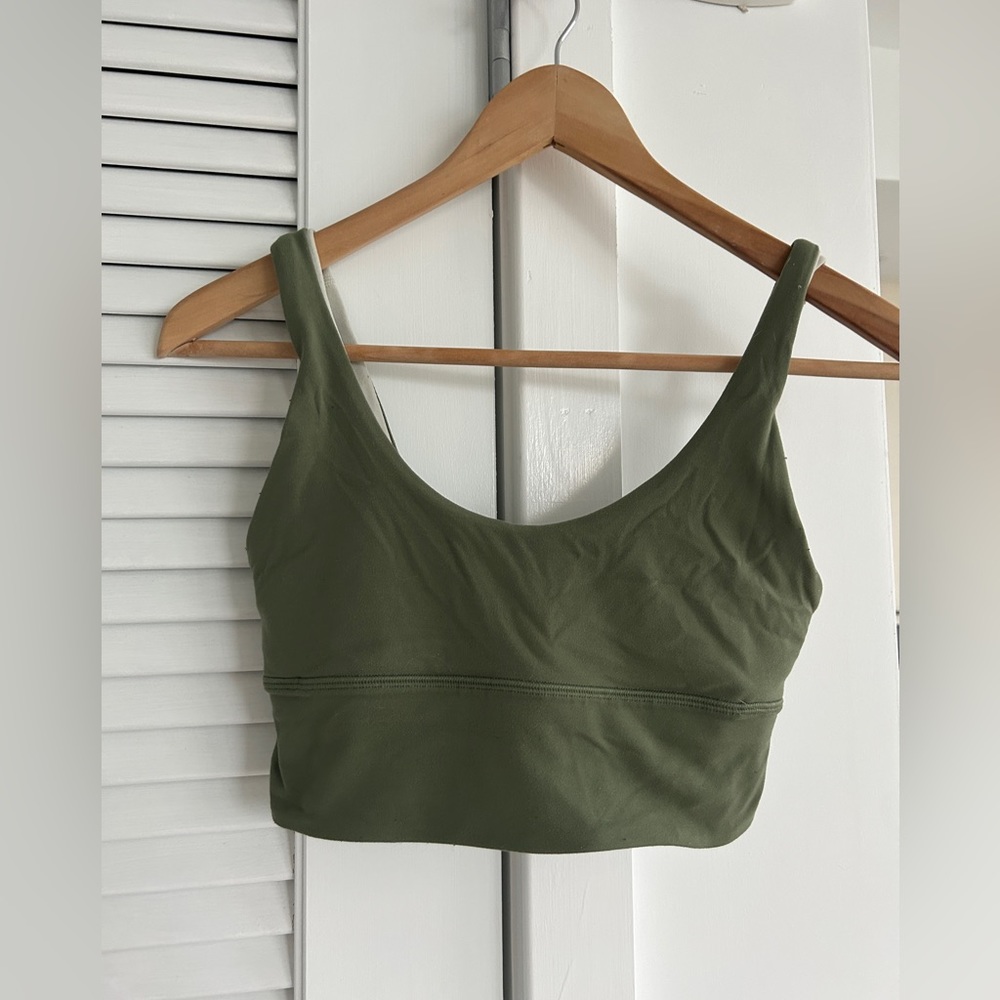 Lululemon longline reversible sports bra